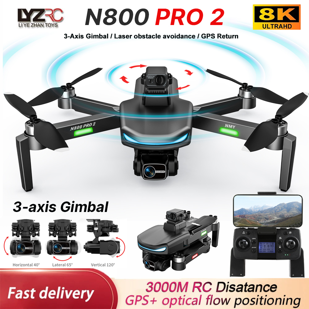 Drone Multispectral - N800 PRO 2 GPS Drone Professional