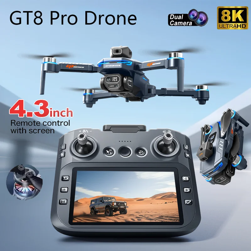 Drone Cinematic - 2026 New GT8 Drone GPS 8K