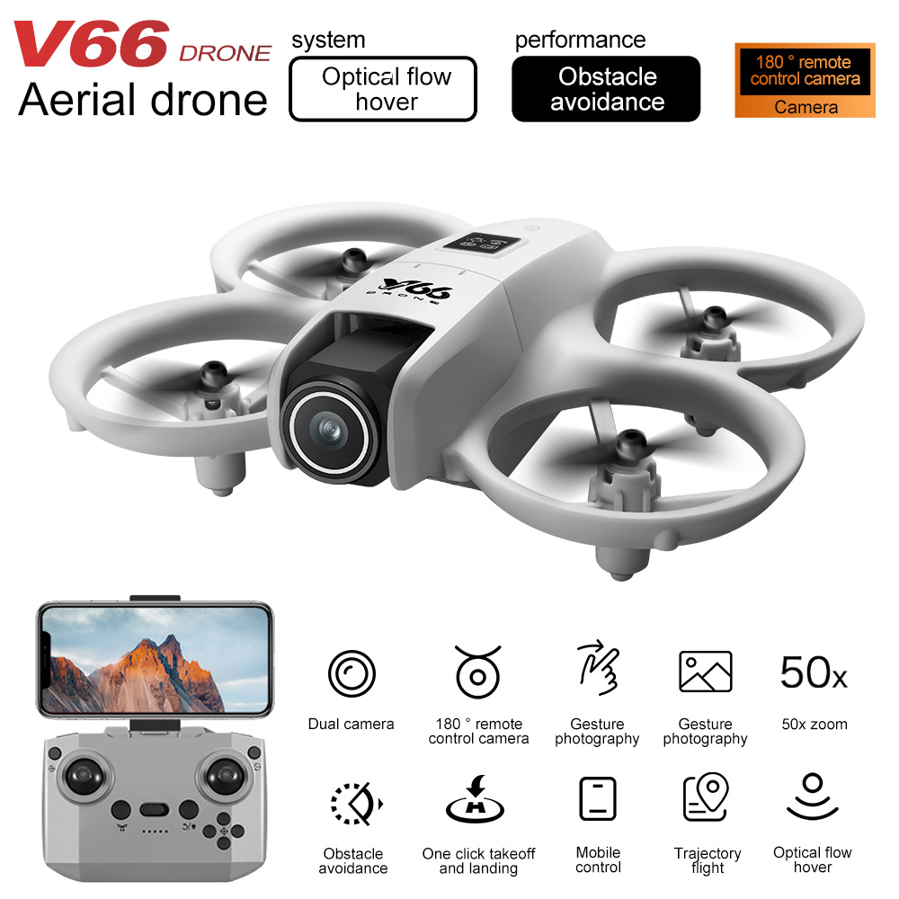 New V66 Mini Drone HD Camera 4 - Drone Cinematic avis et prix