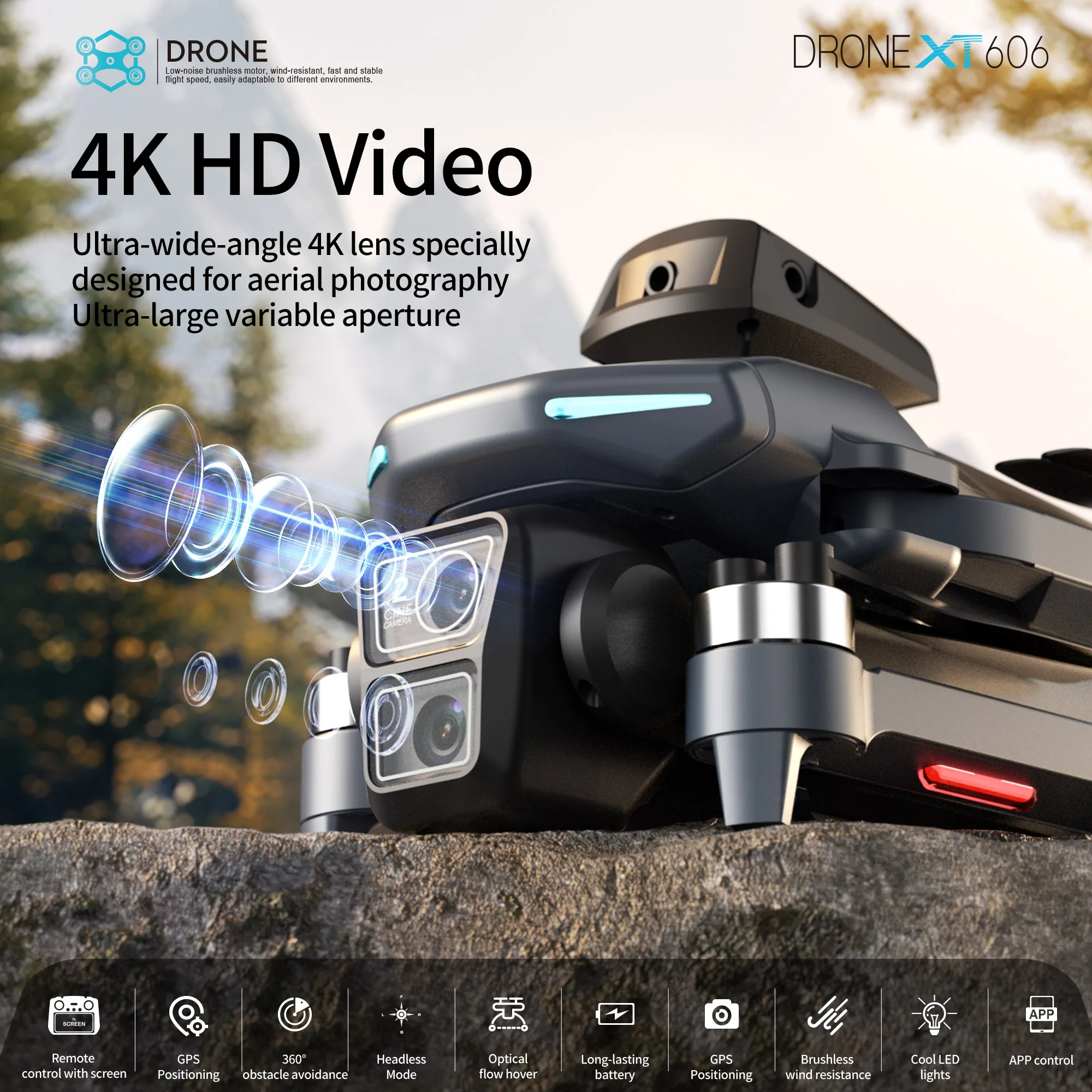 Lenovo XT606 Drone Professiona - Drone Photogrammetry avis et prix