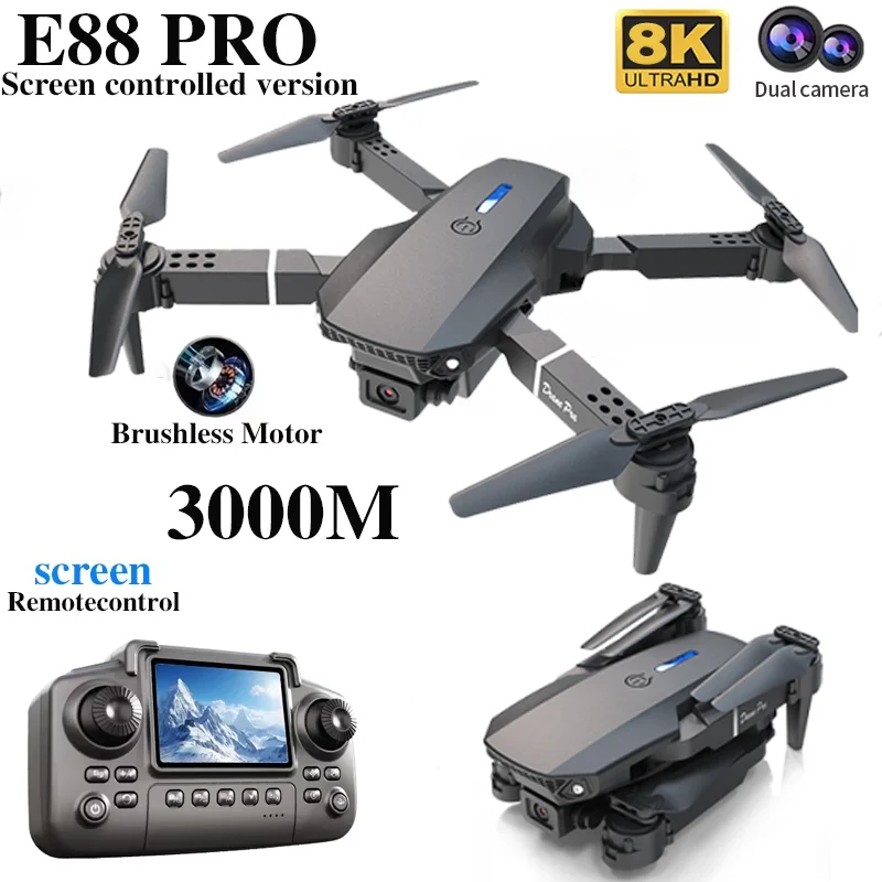 Professional E88 PRO Drone wit - Drone Cinematic avis et prix