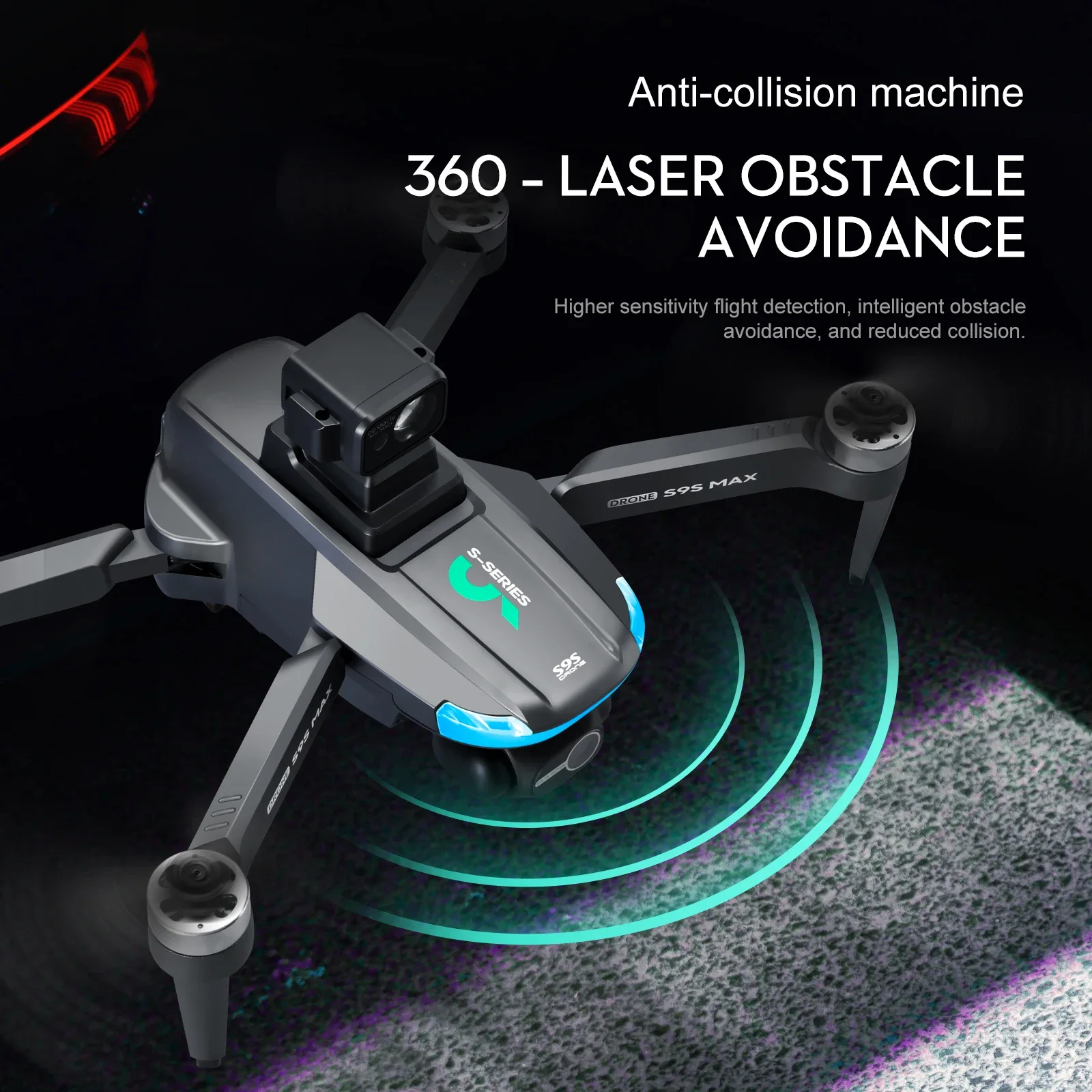 NEW S9S MAX MINI Drone 4K 2-Ax - Drone Cinematic avis et prix
