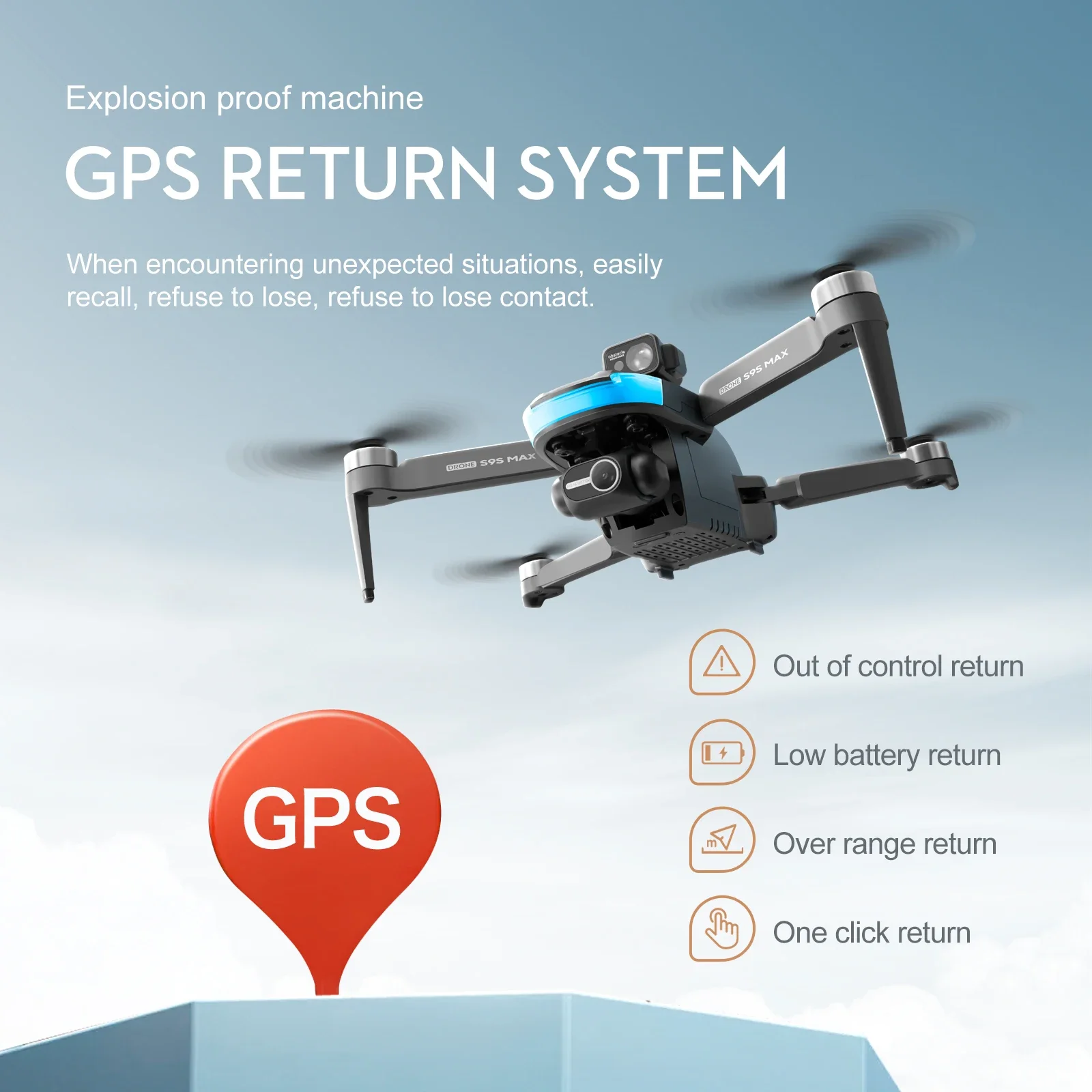NEW S9S MAX MINI Drone 4K 2-Ax - Drone Cinematic avis et prix