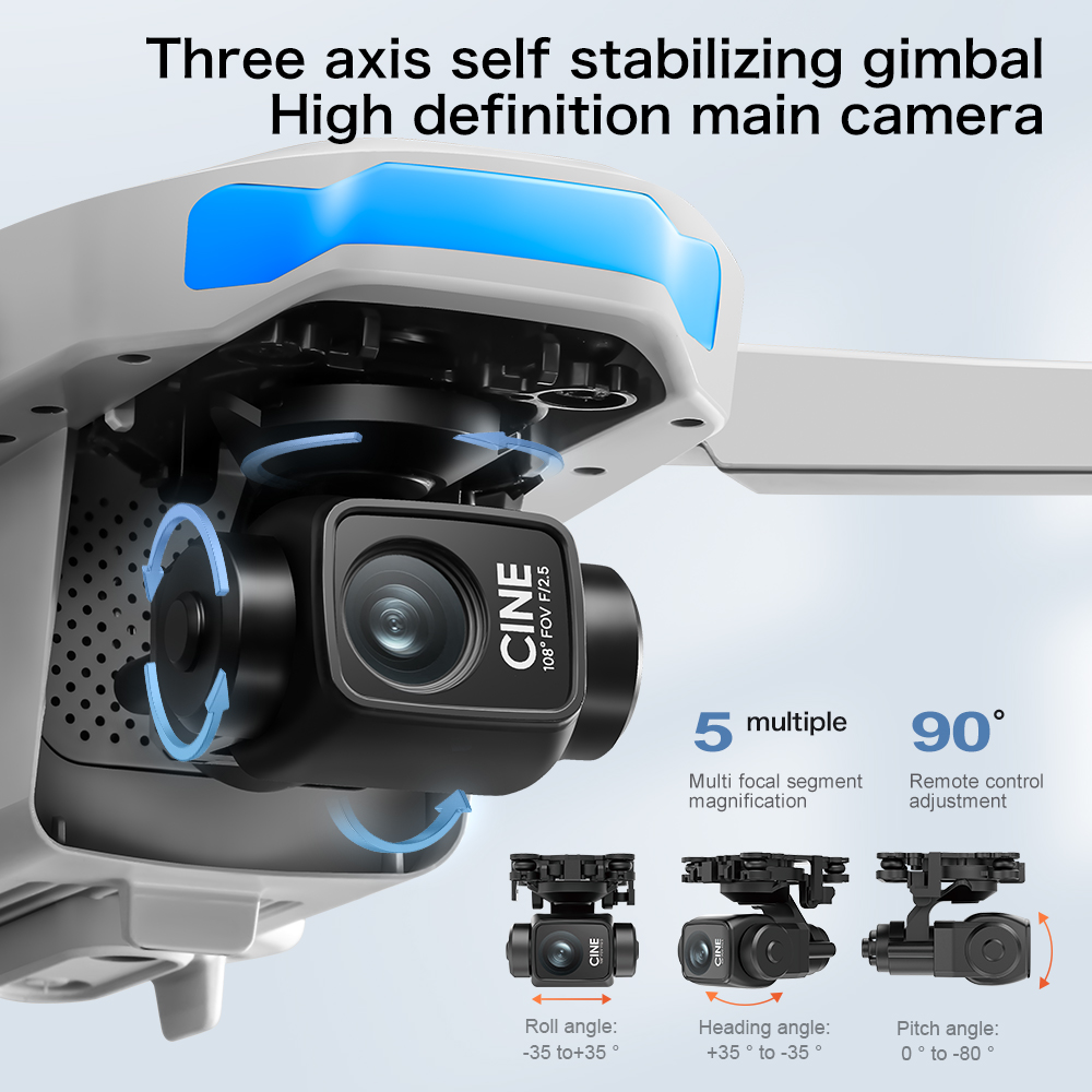 S-X1 MAX GPS Drone with 3-Axis - Drone Photogrammetry avis et prix