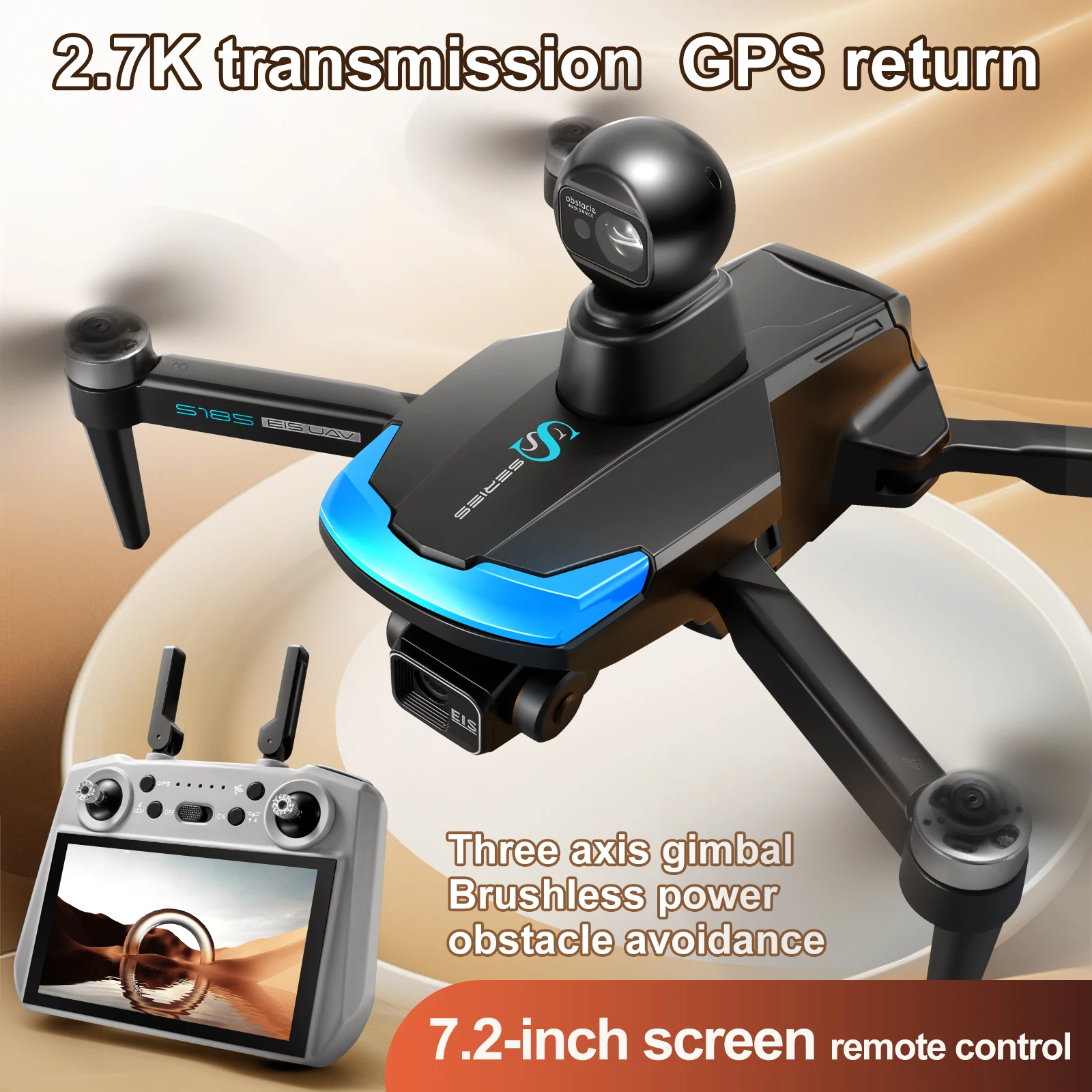 S185 Professional Drone 2.7K H - Drone Multispectral avis et prix