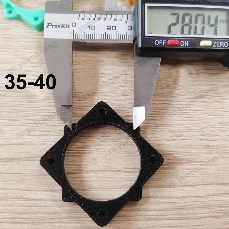 4PCS 3D Printed 4028 Cooling F - Drone 3D Modeling avis et prix