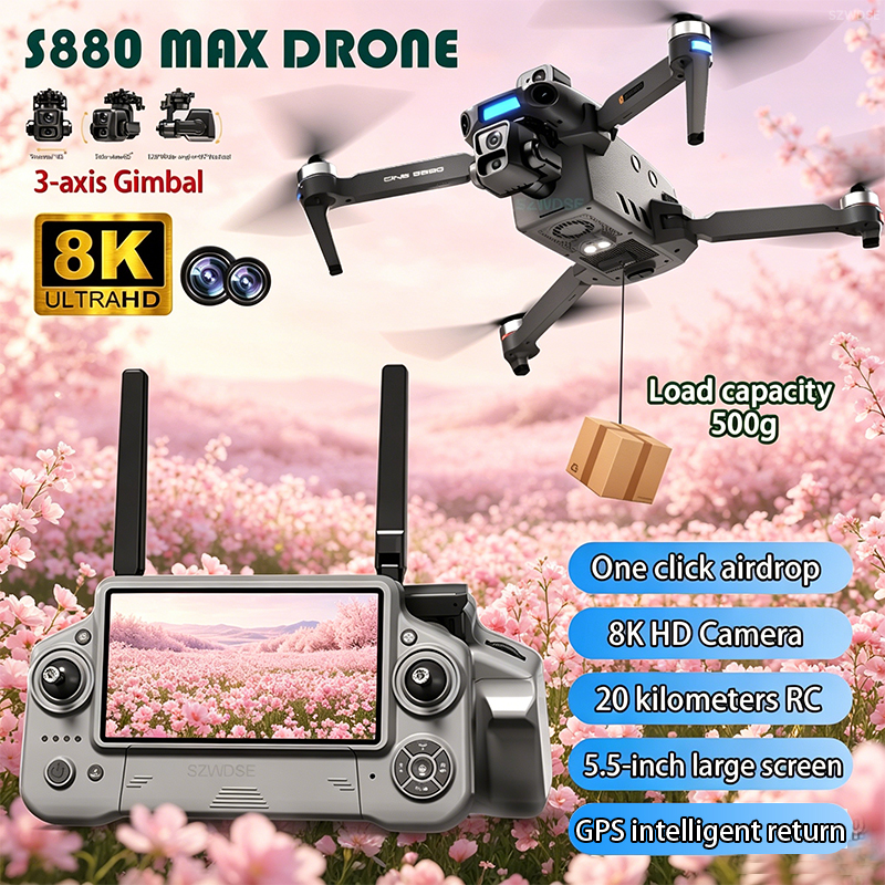2026 New 8K Dual Camera Drone  - Drone Mapping avis et prix