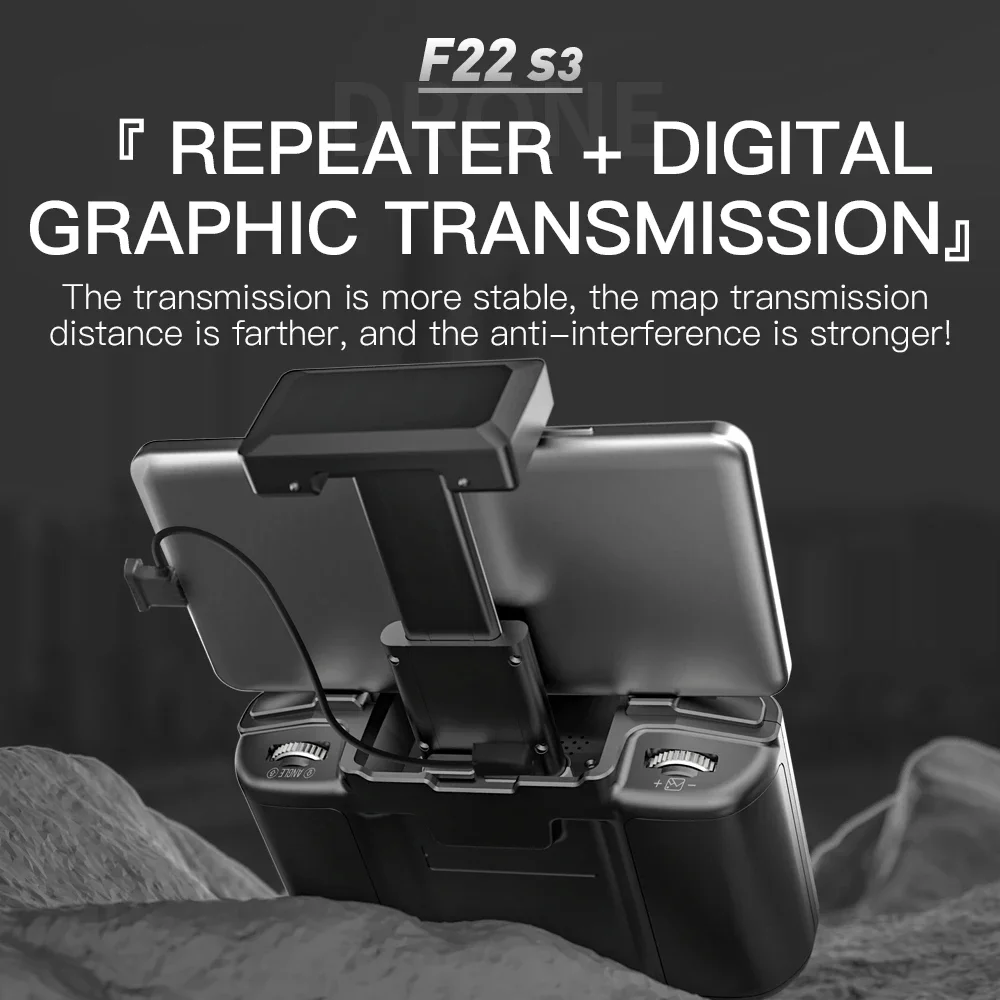 SJRC F22 S3 pro Foldable RC Qu - Drone Multispectral avis et prix
