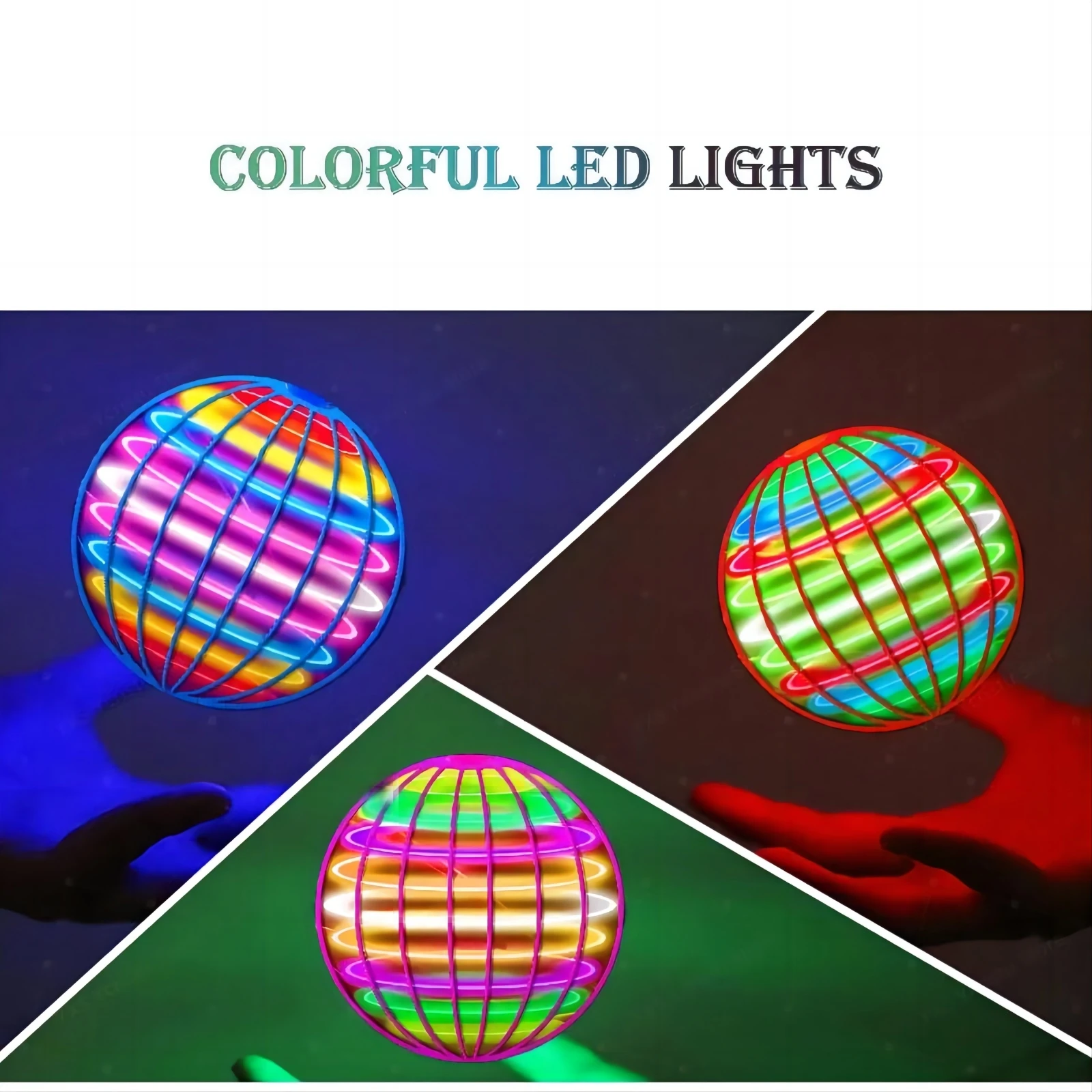 LED Light Up Flying Orb Boomer - Drone Aerial Photography avis et prix