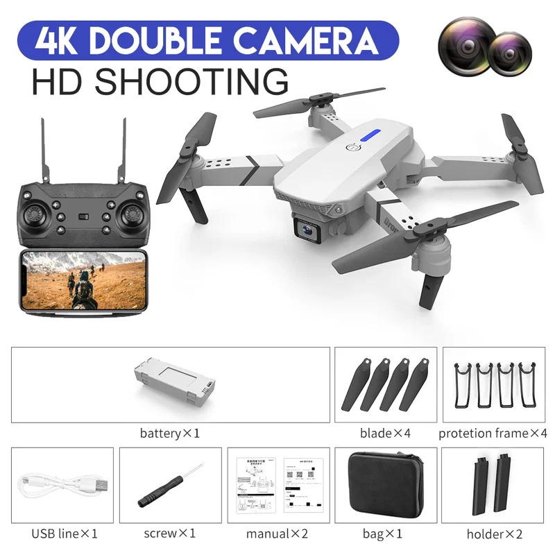 E88 ProIntelligent Folding Dro - Drone Cinematic avis et prix