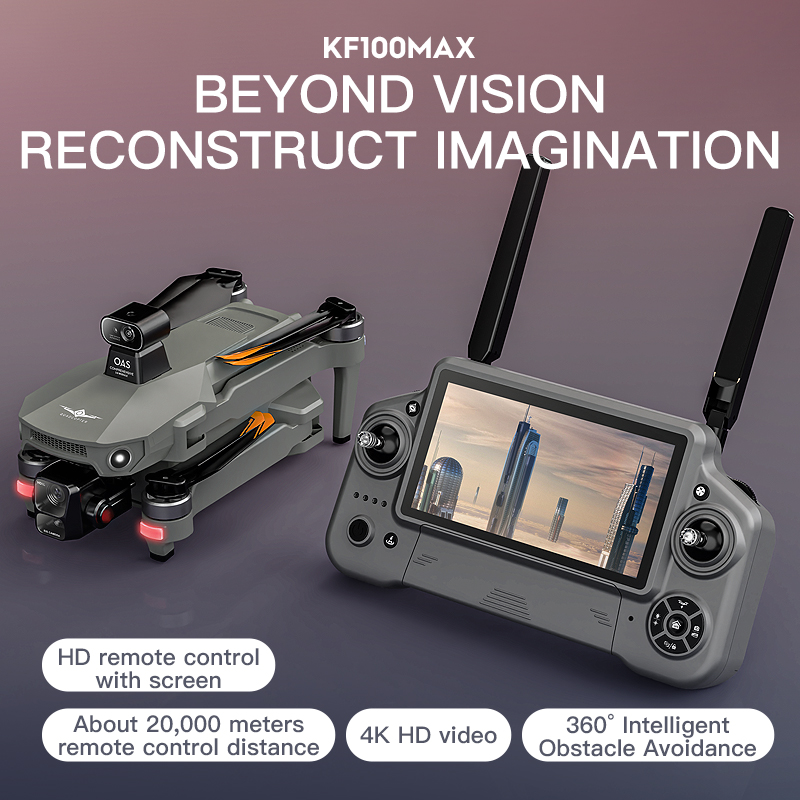 SJRC KF100 MAX 8K UHD Photo HD - Drone Surveying avis et prix