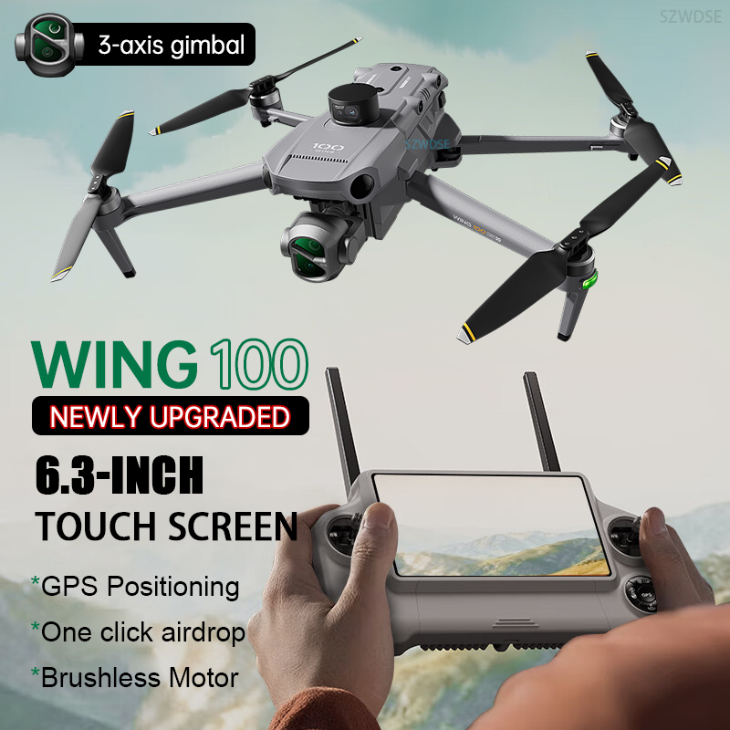 2026 Wing 100 GPS Drone 3-axis - Drone Multispectral avis et prix