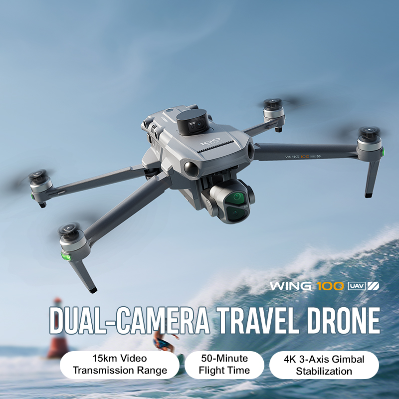 2026 Wing 100 GPS Drone 3-axis - Drone Multispectral avis et prix