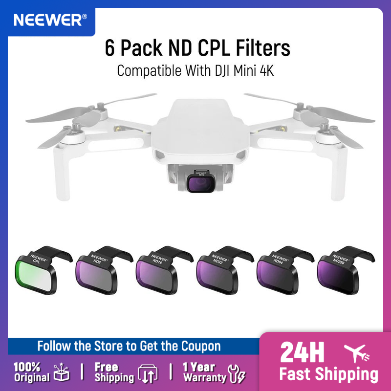 NEEWER 6 Pack ND CPL Filters F - Drone Ndvi avis et prix