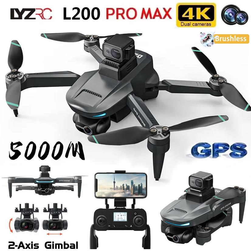 L200 Pro MAX GPS Drone 4K Prof - Drone Surveying avis et prix
