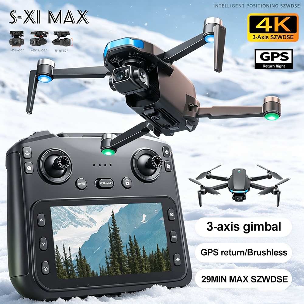 New S-X1 MAX Drone GPS 8K Prof - Drone Surveying avis et prix