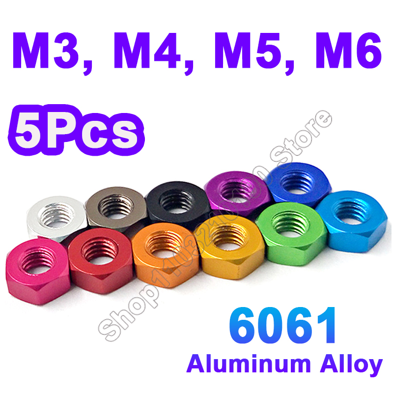 5pcs M3 M4 M5 M6 Anodized Colo - Drone 3D Modeling avis et prix