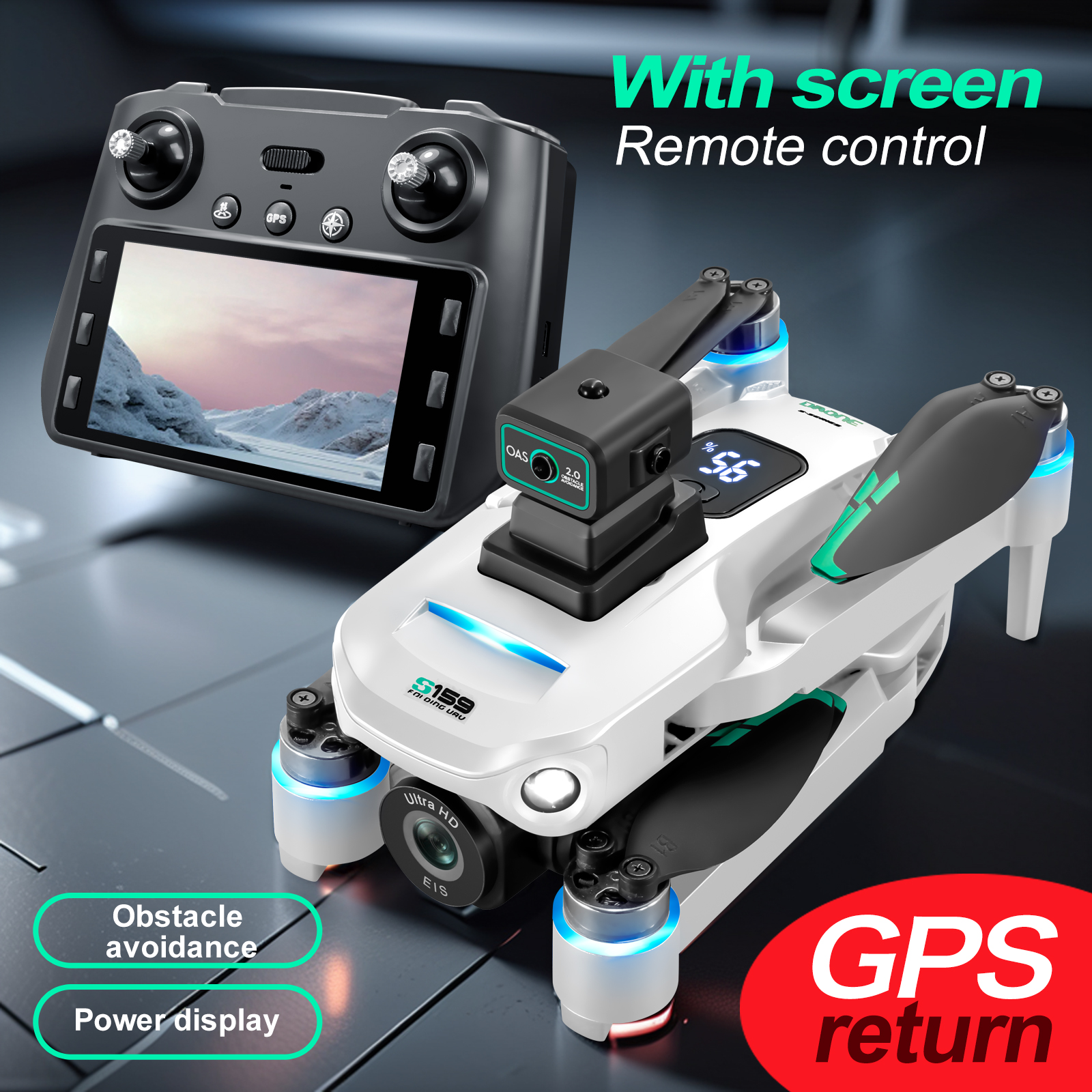 S159 GPS Drone 4K Profesional  - Drone Cinematic avis et prix