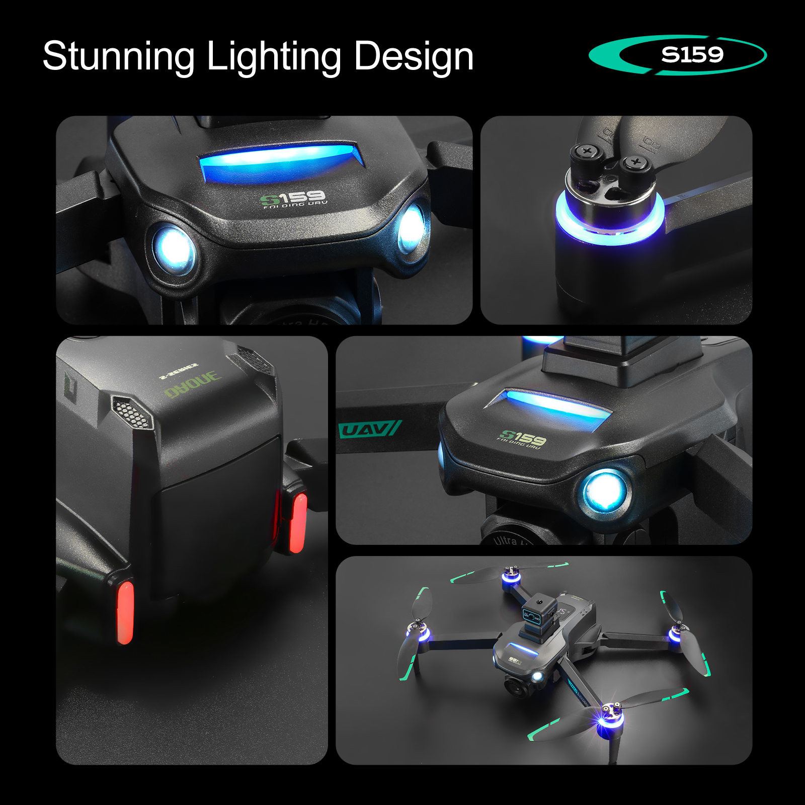 S159 GPS Drone 4K Profesional  - Drone Cinematic avis et prix
