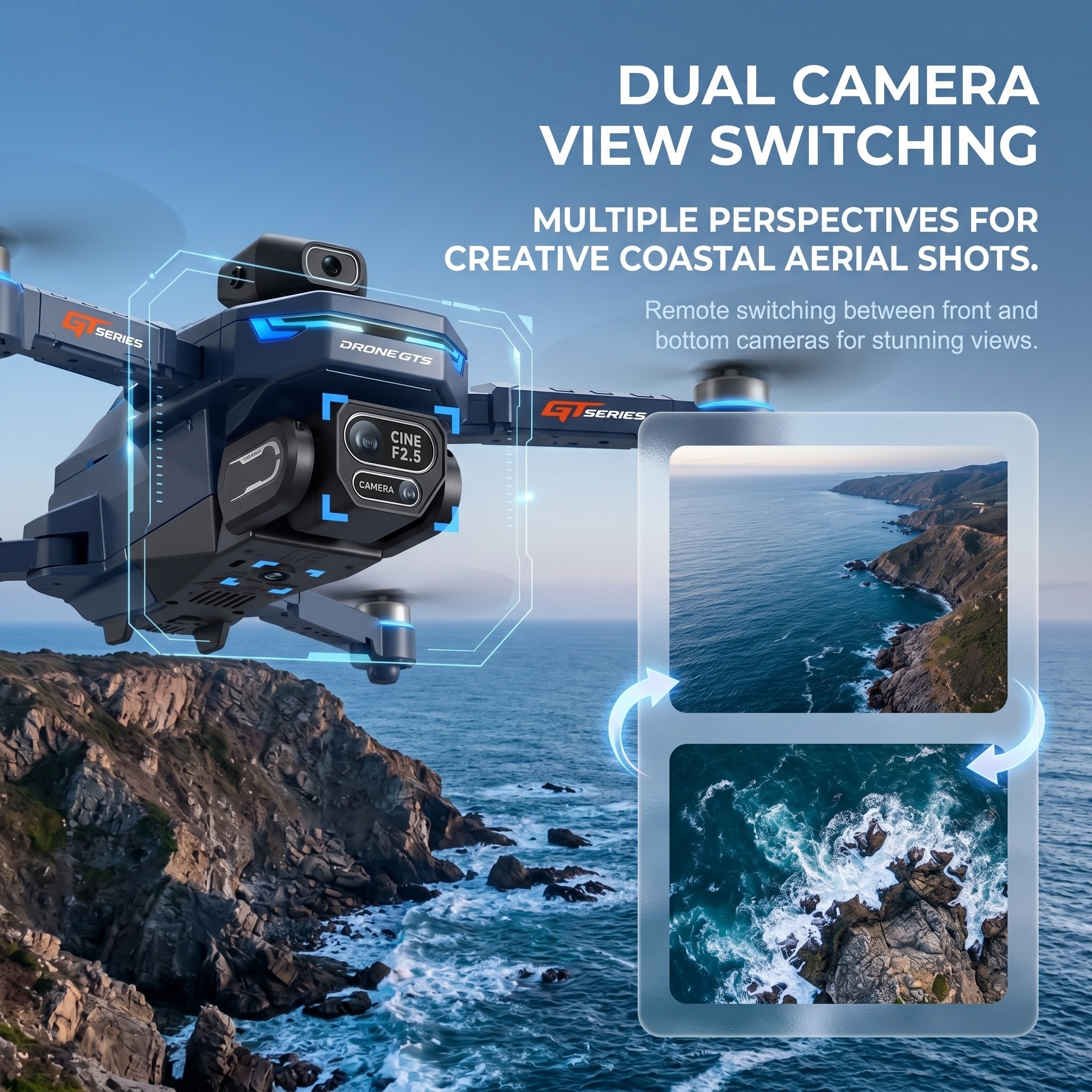 New Drone GT8 8K Professional  - Drone Surveying avis et prix